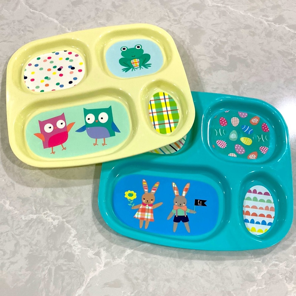 Kids Easter Spring Dishes - Picture 1 of 12